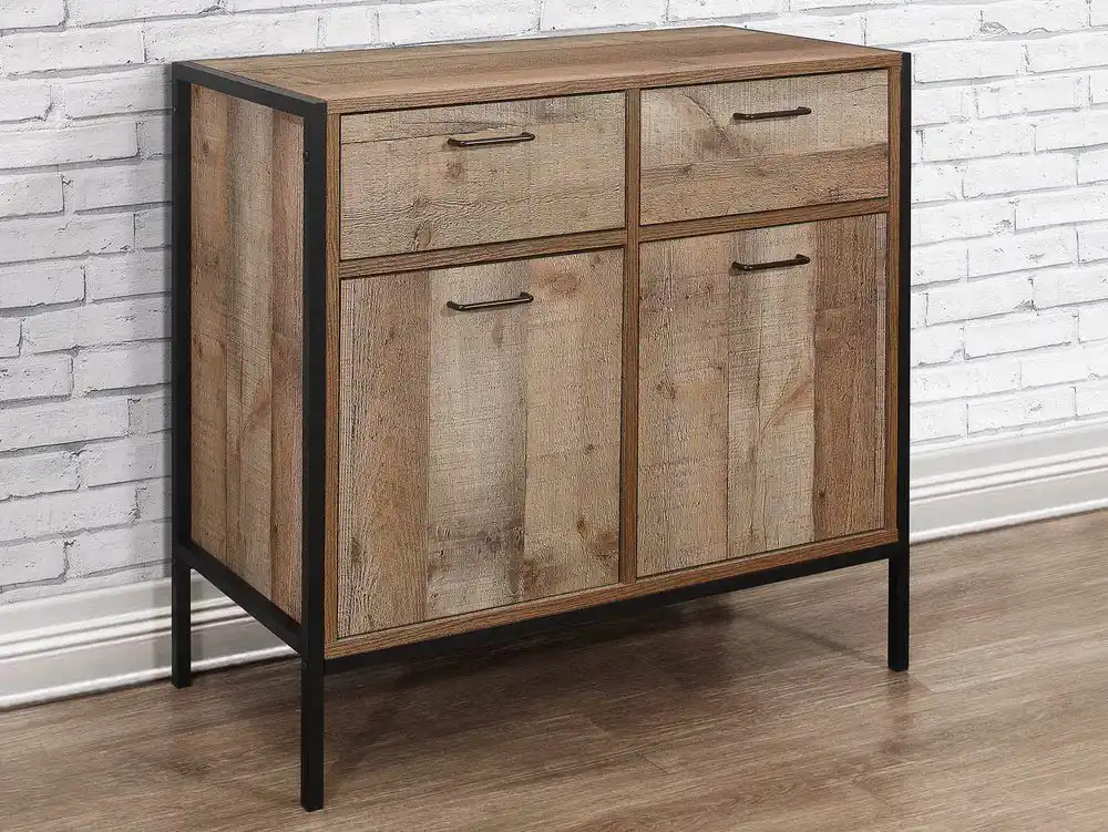 Birlea Furniture & Beds Birlea Urban Rustic 2 Door 2 Drawer Sideboard