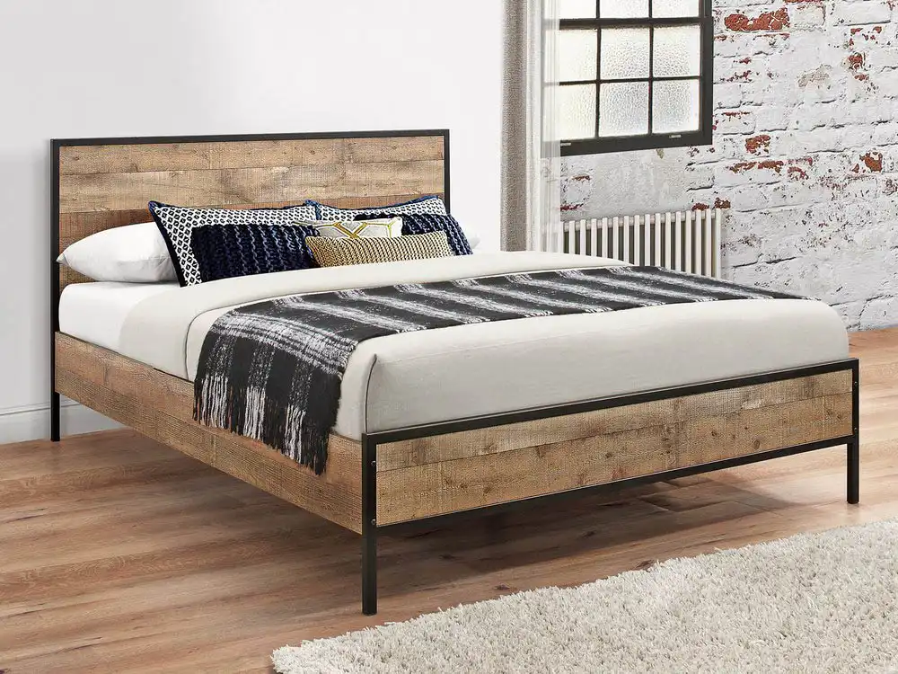 Birlea Furniture & Beds Birlea Urban Rustic 5ft King Size Bed Frame