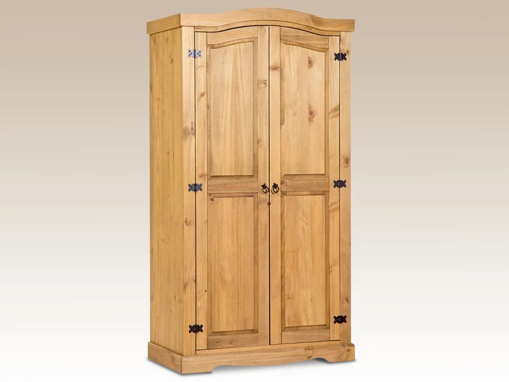 Core Products Core Corona 2 Door Pine Wooden Double Wardrobe