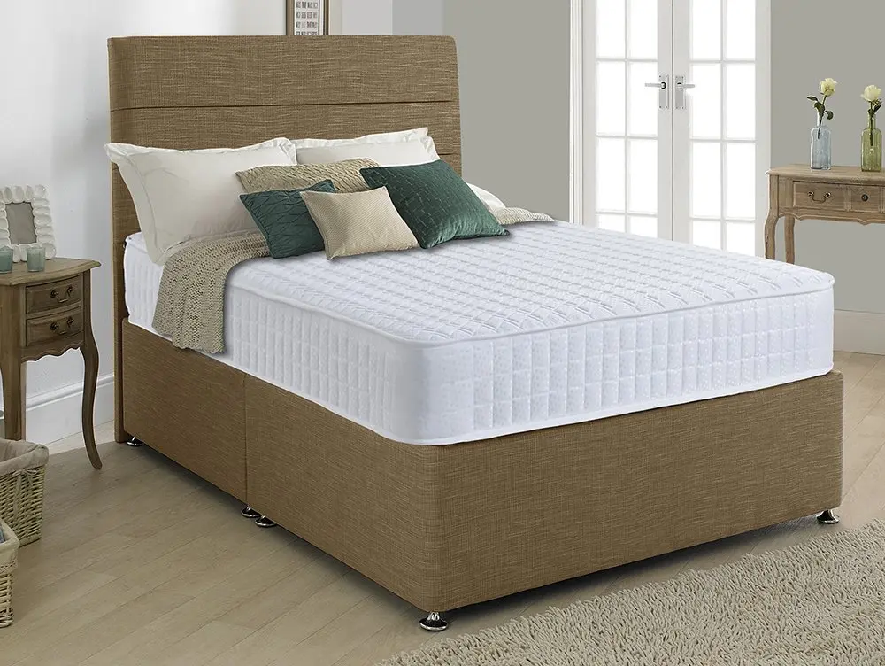 Deluxe Deluxe Ellesmere Medium 4ft Small Double Divan Bed