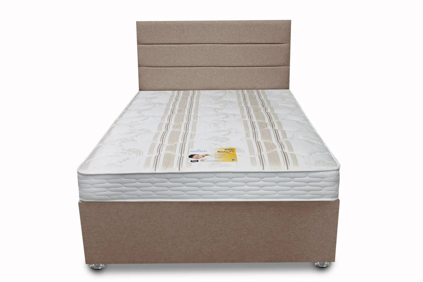 Highgrove Highgrove Solar Backcare 6ft Super King Size Divan Bed