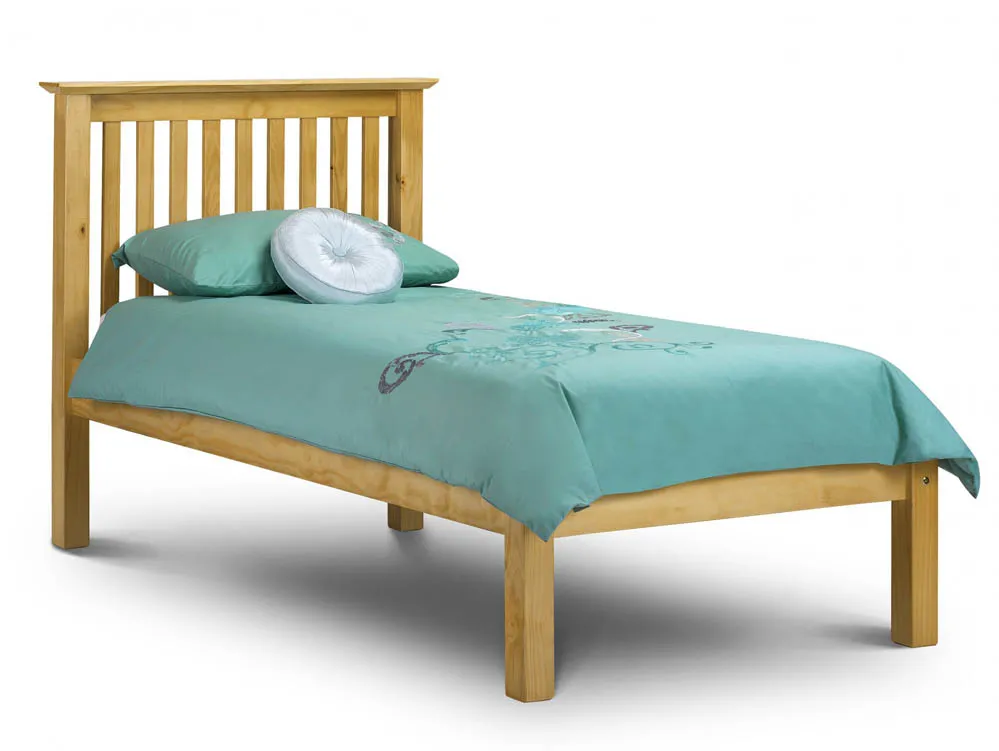 Julian Bowen Julian Bowen Barcelona 3ft Single Pine Wooden Bed Frame (Low Footend)