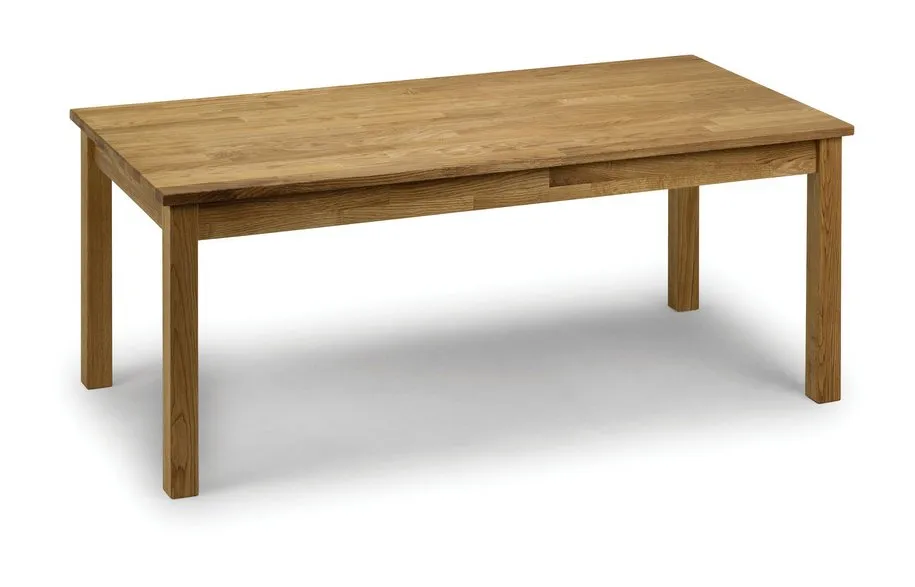 Julian Bowen Julian Bowen Coxmoor American White Oak Wooden Coffee Table