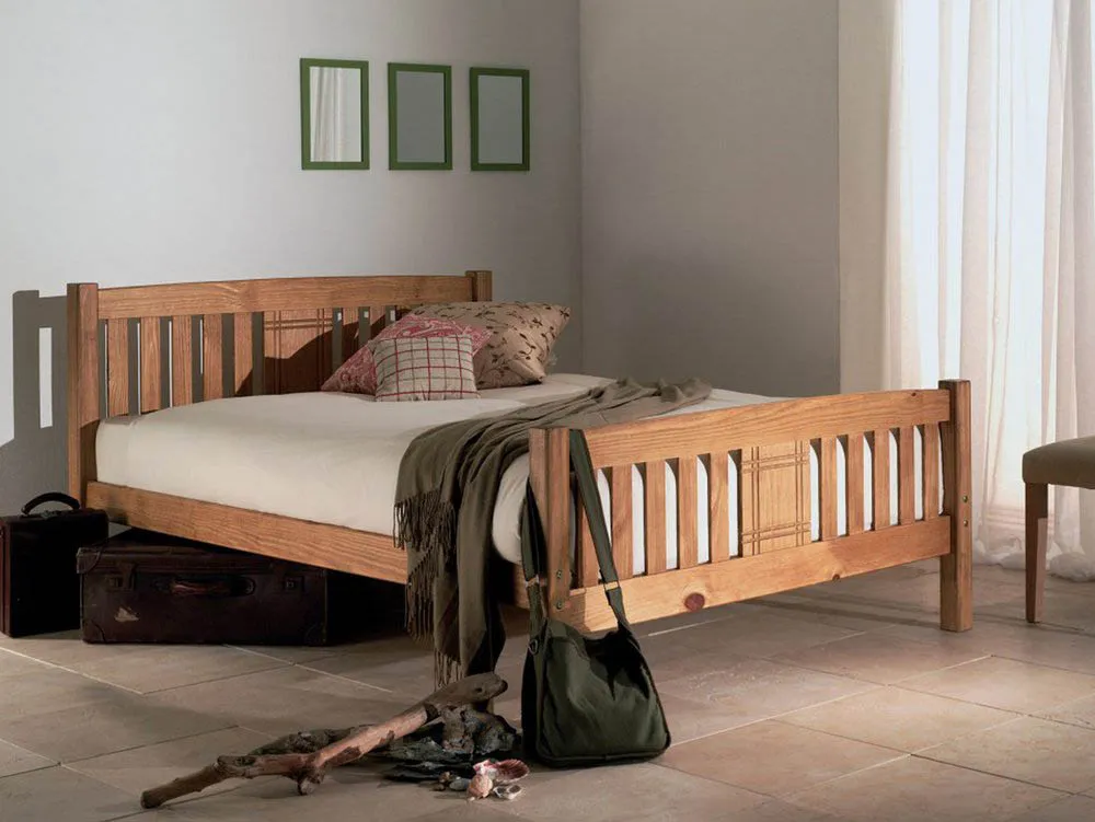 Limelight  Limelight Sedna 4ft Small Double Pine Wooden Bed Frame