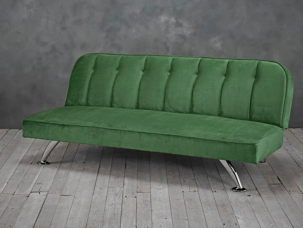 LPD LPD Brighton Green Fabric Sofa Bed