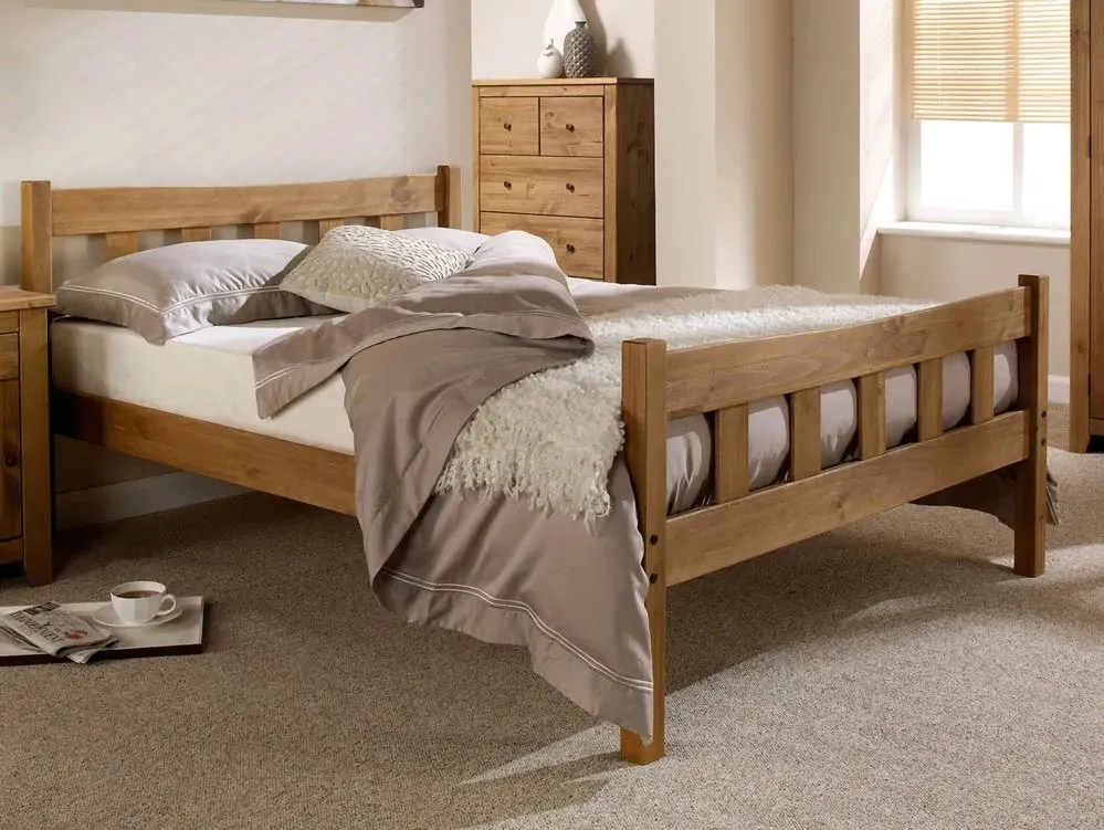 LPD LPD Havana 5ft King Size Pine Wooden Bed Frame