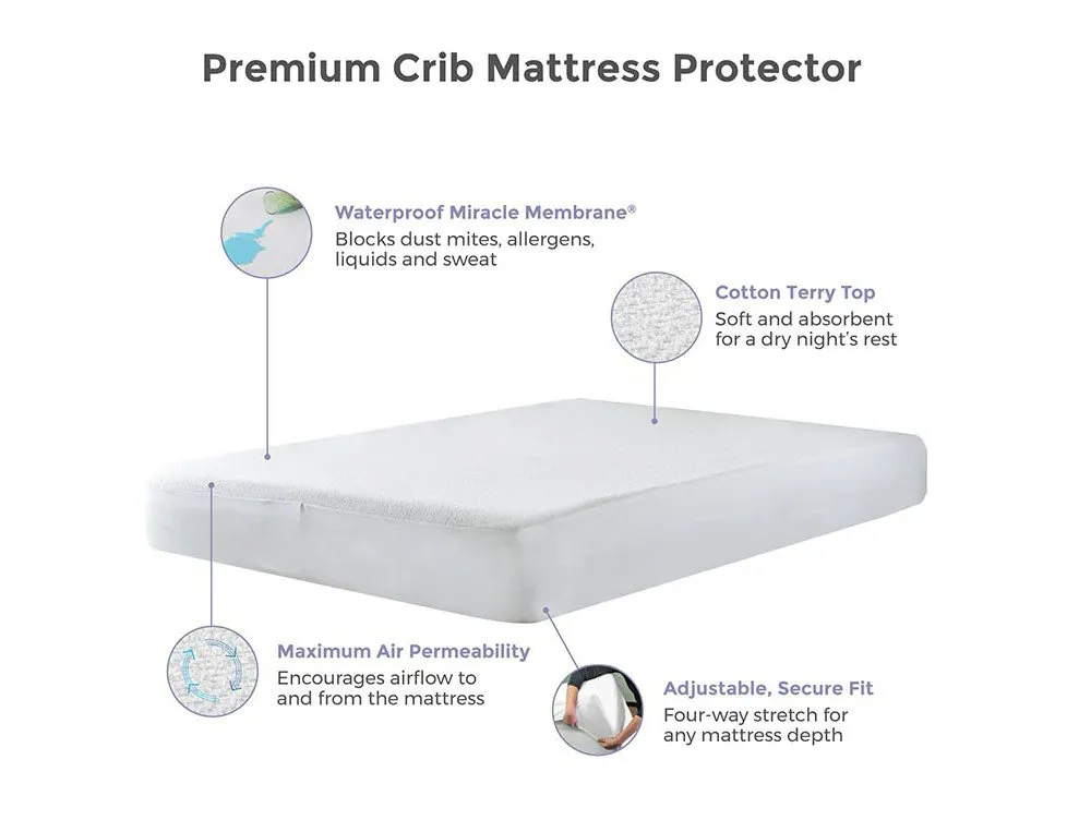 Protect A Bed Protect A Bed Premium Cotton Waterproof Mattress Protector