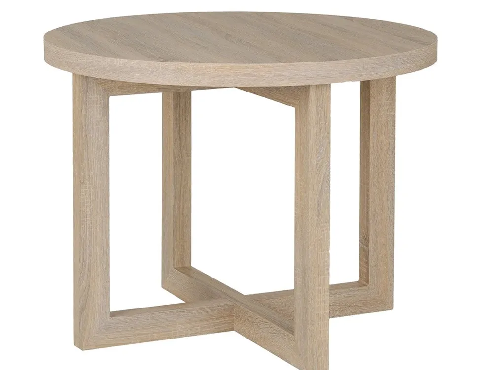 Seconique Seconique Cambourne Stowaway Light Oak Dining Table and 4 Stools Set