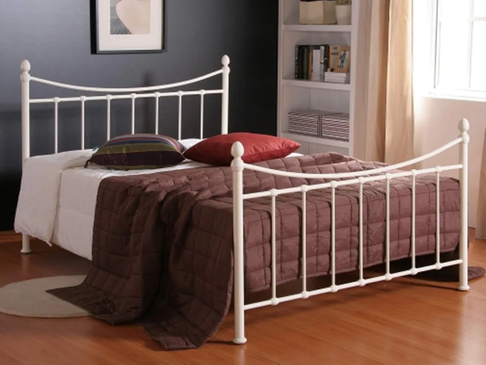 Time Living Time Living Alderley 5ft King Size Ivory Metal Bed Frame