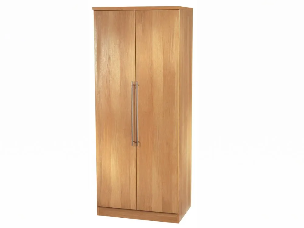 Welcome Welcome 2ft6 Sherwood 2 Door Tall Double Wardrobe (Assembled)