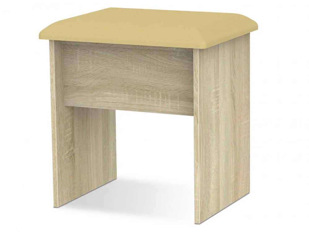 Welcome Welcome Contrast Dressing Table Stool (Assembled)