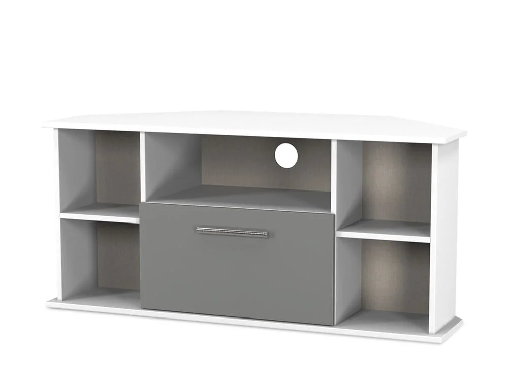 Welcome Welcome Contrast Corner TV Cabinet (Assembled)