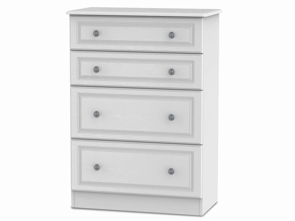 Welcome Welcome Pembroke White Ash 4 Drawer Deep Chest of Drawers (Assembled)