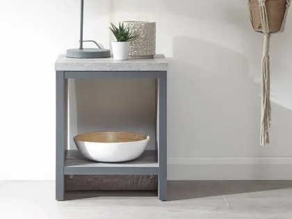 GFW Boston Grey Wood Effect Lamp Table with Shelf GFW Boston Grey Wood Effect Lamp Table with Shelf