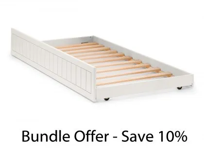 Julian Bowen Maine Bookcase Surf White Under Bed Julian Bowen Maine Bookcase Surf White Under Bed