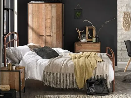 LPD Hoxton Rustic 3 Piece Bedroom Furniture Package LPD Hoxton Rustic 3 Piece Bedroom Furniture Package
