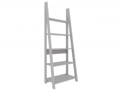 LPD Tiva Grey 5 Tier Ladder Bookcase LPD Tiva Grey 5 Tier Ladder Bookcase