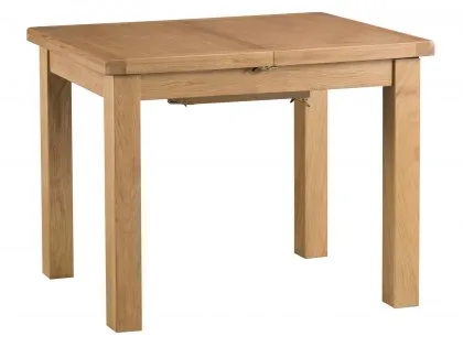 Kenmore Waverley 100cm Oak Butterfly Extending Dining Table