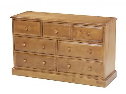 Archers Berwick 4+3 Drawer Pine Wooden Chest of Drawers (Assembled) Archers Berwick 4+3 Drawer Pine Wooden Chest of Drawers (Assembled)