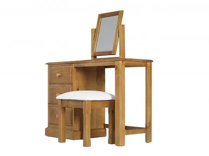 Archers Berwick Pine Wooden Dressing Table Set (Assembled)