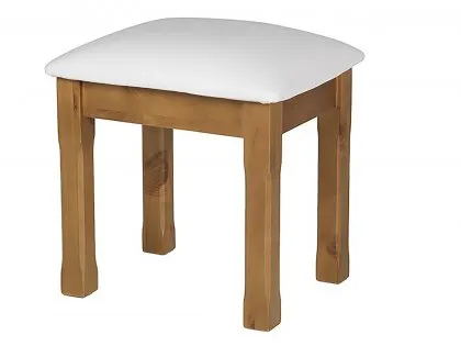 Archers Berwick Pine Wooden Dressing Table Stool (Assembled) Archers Berwick Pine Wooden Dressing Table Stool (Assembled)