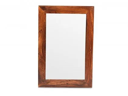 Archers Santa Clara Acacia Small Wooden Wall Mirror Archers Santa Clara Acacia Small Wooden Wall Mirror