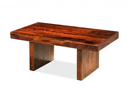 Archers Santa Clara Acacia Wooden Block Coffee Table Archers Santa Clara Acacia Wooden Block Coffee Table