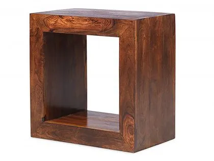 Archers Santa Clara Acacia Wooden Cube Table (Assembled) Archers Santa Clara Acacia Wooden Cube Table (Assembled)