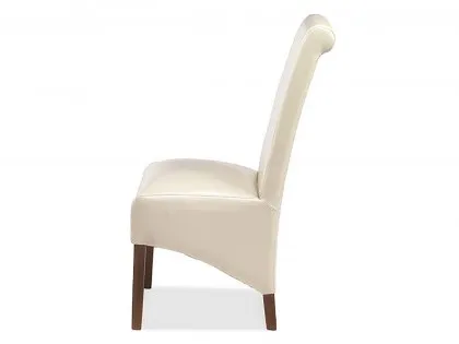 Archers Santa Clara Beige Leather Dining Chair