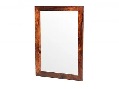 Archers Santa Clara Acacia Large Wooden Wall Mirror