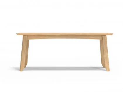 Archers Oslo 114cm Light Oak Wooden Dining Bench