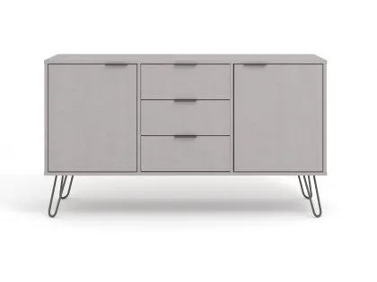 Core Augusta Grey Medium Sideboard with 2 Door 3 Drawer