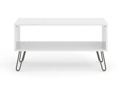 Core Augusta White Open Coffee Table