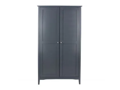 Core Como Midnight Blue 2 Door Wardrobe