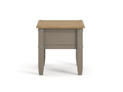 Core Corona Grey and Pine Lamp Table