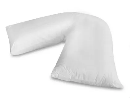 Harwood Textiles V Shape Hollowfibre Pillow Harwood Textiles V Shape Hollowfibre Pillow