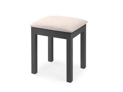 Julian Bowen Maine Anthracite Wooden Dressing Table Stool Julian Bowen Maine Anthracite Wooden Dressing Table Stool