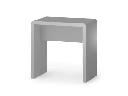 Julian Bowen Manhattan Grey Dressing Table Stool Julian Bowen Manhattan Grey Dressing Table Stool