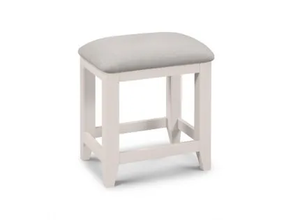 Julian Bowen Richmond Grey Dressing Table Stool Julian Bowen Richmond Grey Dressing Table Stool