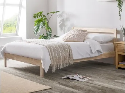 Julian Bowen Sami Natural Pine Wooden Bed Frame Julian Bowen Sami Natural Pine Wooden Bed Frame