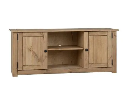 Seconique Panama Waxed Pine 2 Door TV Cabinet Seconique Panama Waxed Pine 2 Door TV Cabinet
