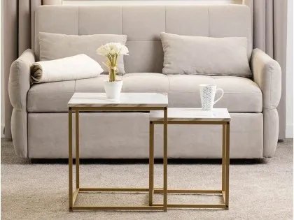 Seconique Dallas Marble Effect Nest of Tables Seconique Dallas Marble Effect Nest of Tables