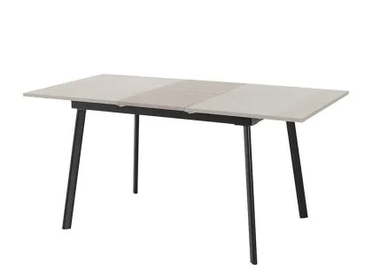Seconique Avery 120cm Grey Oak and Concrete Effect Extending Dining Table Seconique Avery 120cm Grey Oak and Concrete Effect Extending Dining Table