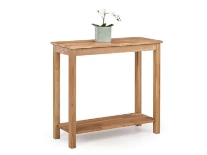 Julian Bowen Coxmoor Oak Console Table Julian Bowen Coxmoor Oak Console Table