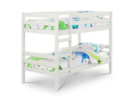 Julian Bowen Camden 3ft Surf White Wooden Bunk Bed Frame