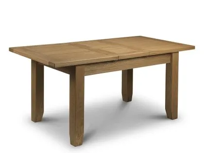 Julian Bowen Astoria 140cm Waxed Oak Extending Dining Table