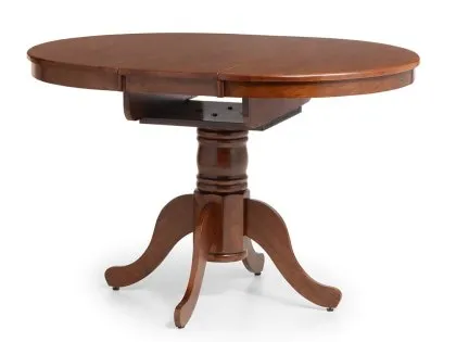 Julian Bowen Canterbury 90cm Mahogany Extending Dining Table