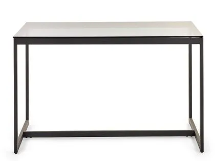 Julian Bowen Chicago 120cm Smoked Glass Dining Table