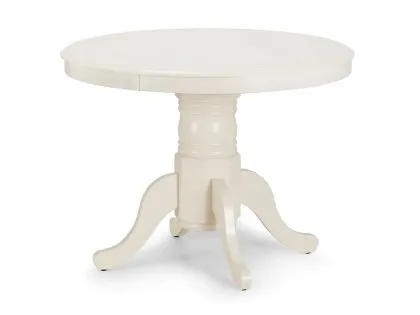 Julian Bowen Stanmore 100cm Ivory Dining Table Julian Bowen Stanmore 100cm Ivory Dining Table