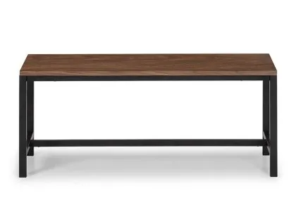 Julian Bowen Tribeca 110cm Walnut Dining Bench